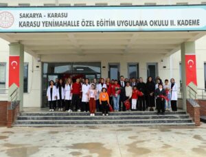 Sakarya Karasu’da özel eğitim okulunda 7 sınıfta 30 engelli öğrenci eğitim görüyor