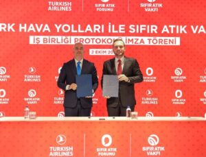 Sıfır Atık Vakfı ile Türk Hava Yolları arasında sürdürülebilir havacılık için stratejik iş birliği