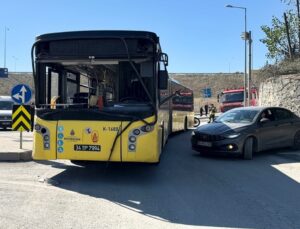 Sultangazi’de kontrolden çıkan İETT otobüsü 4 yolcunun yaralanmasına neden oldu