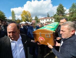TBMM Başkanı Kurtulmuş, Selahattin Çetiner’i Kızılcahamam’da son yolculuğuna uğurladı