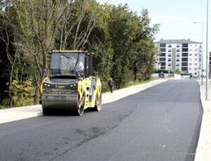 Tekirdağ’da belediyeler yol ve sınav desteğini sürdürüyor, Melisa Sokak asfaltlandı