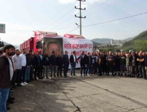 Trabzon’da kömürcüler, Çağlayan depolama alanı kararına basın açıklaması yaptı