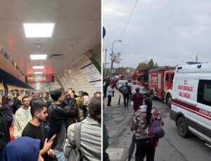 Üsküdar-Sultanbeyli metrosunda korkutan patlama! Bir anda dumanla kaplandı