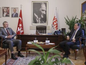 YENİ Parti Grup Başkanvekili Emir, Norveç Büyükelçisi Gaarder’ı TBMM’de ağırladı