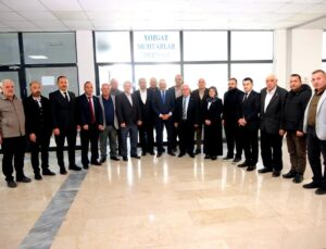 Yozgat Valisi Özkan, 19 Ekim Muhtarlar Günü’nde muhtarlarla bir araya geldi