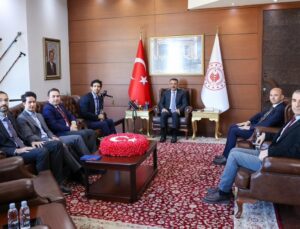 Zonguldak Valisi Hacıbektaşoğlu, BAKKA ve OECD heyetini ağırladı