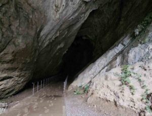 Zonguldak’ta Gökgöl Mağarası’nda su baskını nedeniyle ziyaretçi girişi durduruldu